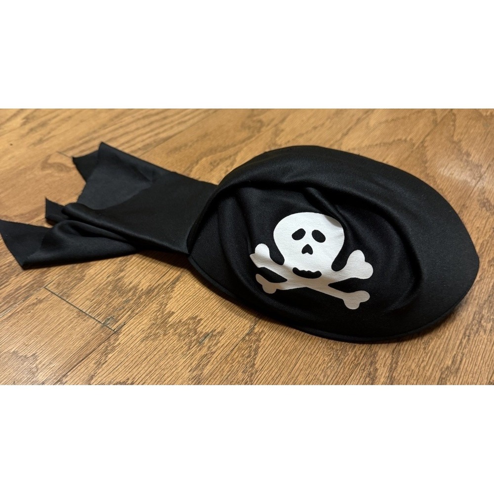 Unisex Silky Pirate Hat Turban Bandana Headwrap Cap Costume Dress Up Cosplay